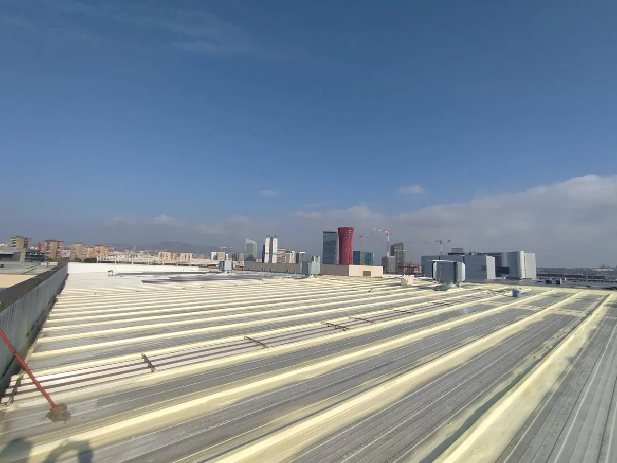 Impermeabilización de una cubierta en Barcelona — foto 3