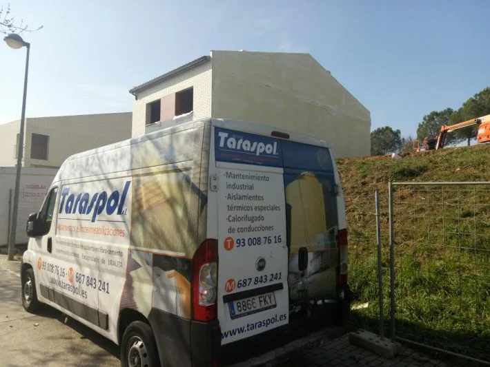 Aislamiento térmico en una pared medianera — foto 2