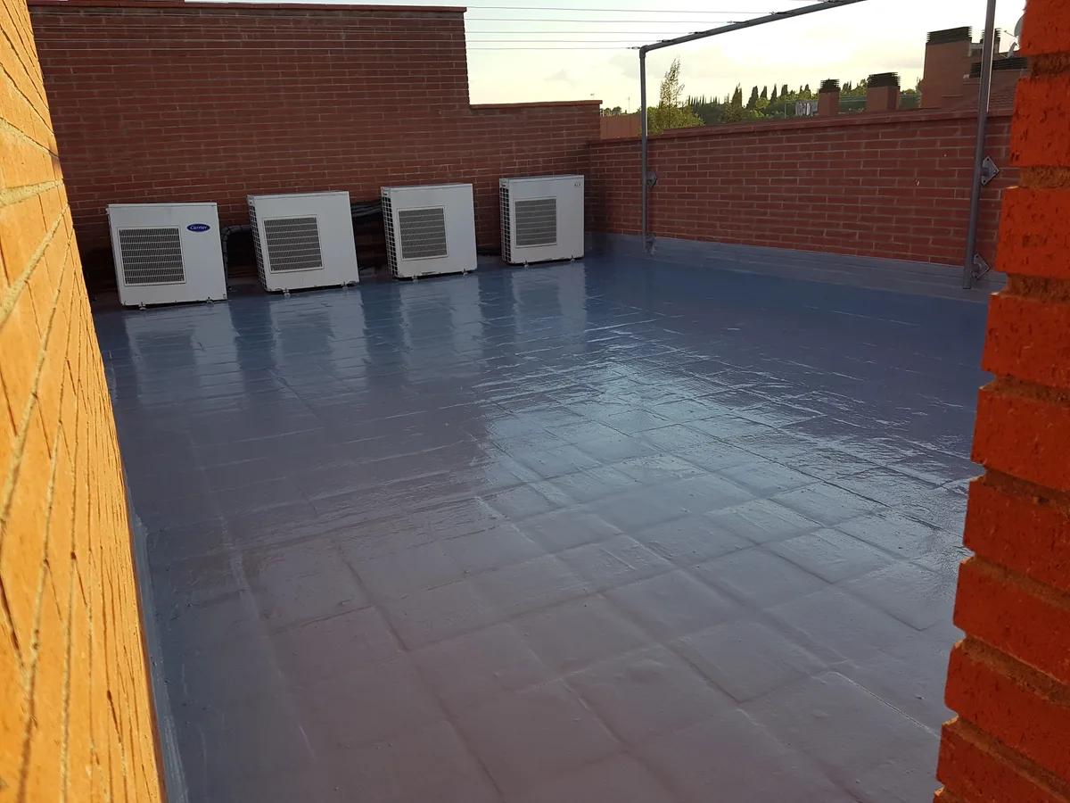 Impermeabilización con membrana líquida de poliuretano — foto 5