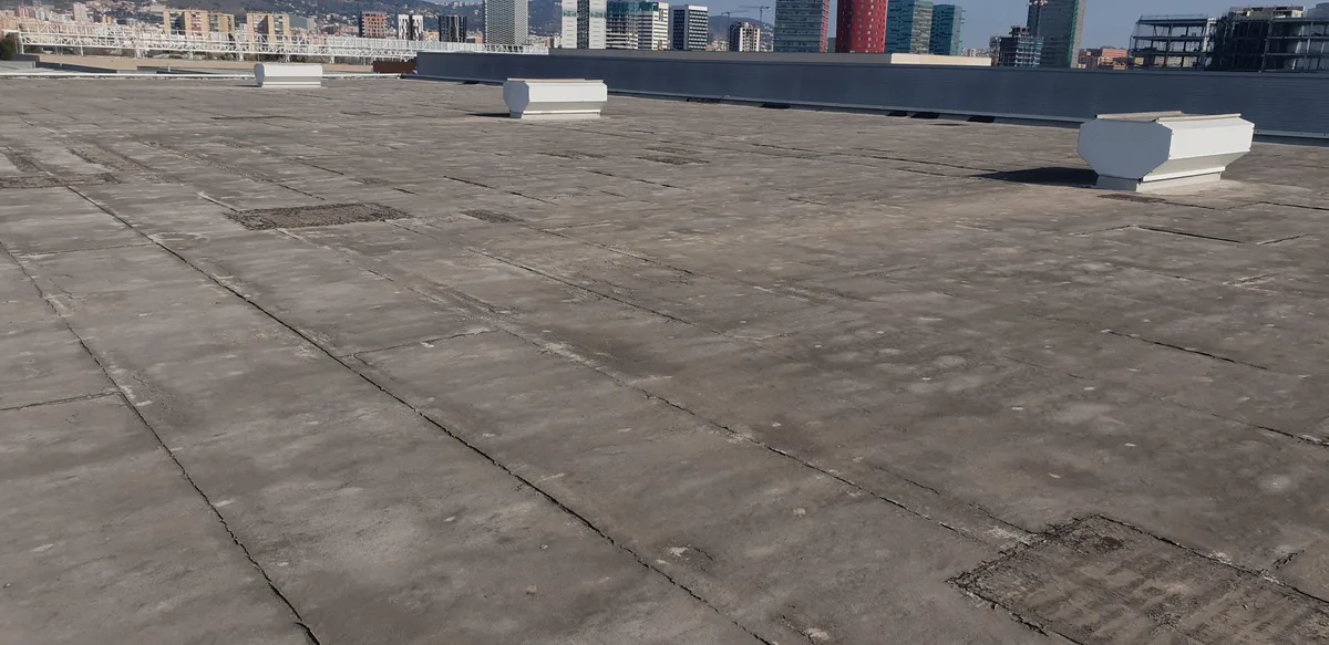 Impermeabilización de una cubierta en Barcelona — foto 2