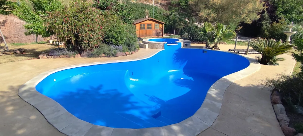 Impermeabilización de una piscina en Terrassa