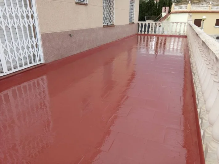 Impermeabilización de una vivienda particular