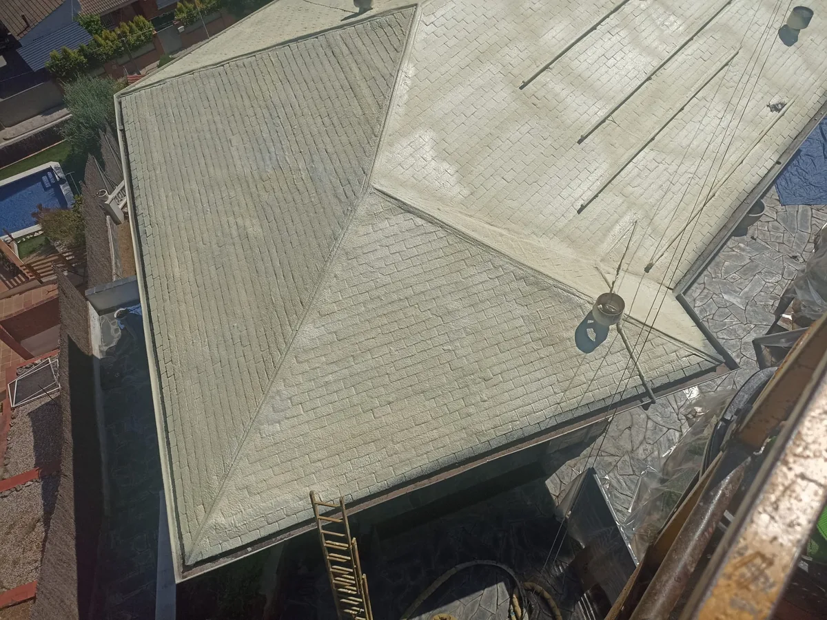 Rehabilitación de cubierta de pizarra en Sant Cugat del Vallés — foto 3