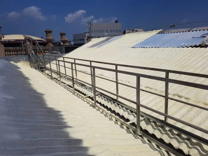 Rehabilitación de las cubiertas de la Fira de Barcelona