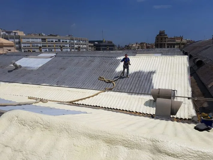 Rehabilitación de las cubiertas de la Fira de Barcelona — foto 3